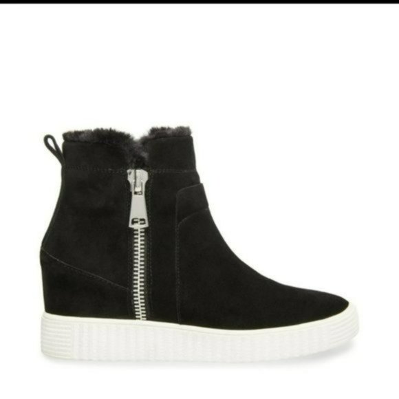 STEVEN By Steve Madden Bamby Wedge Sneakers-7 - Picture 3 of 5